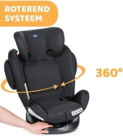 Chicco Autostoel Unico PLUS - Groep 0 1 2 3 - Isofix Bevestiging -Verstelbare Hoofdsteun - Zwart -Babyproducten Korting Winkel 1091x1200 1