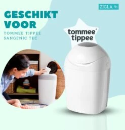 Zigla – 6x Luieremmer Navulling – Navulcassette - Geschikt Voor Tommee Tippee Sangenic Tec -Babyproducten Korting Winkel 1152x1200 1