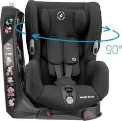 Maxi-Cosi Axiss Autostoeltje - 90° Draaibaar - Authentic Black -Babyproducten Korting Winkel 1200x1191