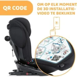 Chicco Autostoel Unico PLUS - Groep 0 1 2 3 - Isofix Bevestiging -Verstelbare Hoofdsteun - Zwart -Babyproducten Korting Winkel 1200x1194