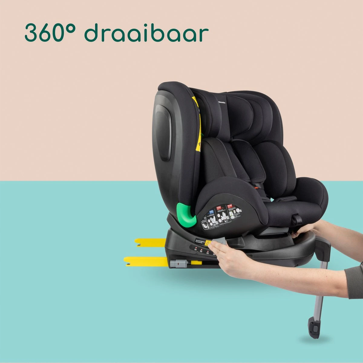 Bebeconfort EvolveFix Plus I-Size - Autostoel - Black Mist - Vanaf De Geboorte Tot 12 Jaar 12 Bebeconfort EvolveFix Plus I-Size - Autostoel - Black Mist - Vanaf De Geboorte Tot 12 Jaar - Afbeelding 10