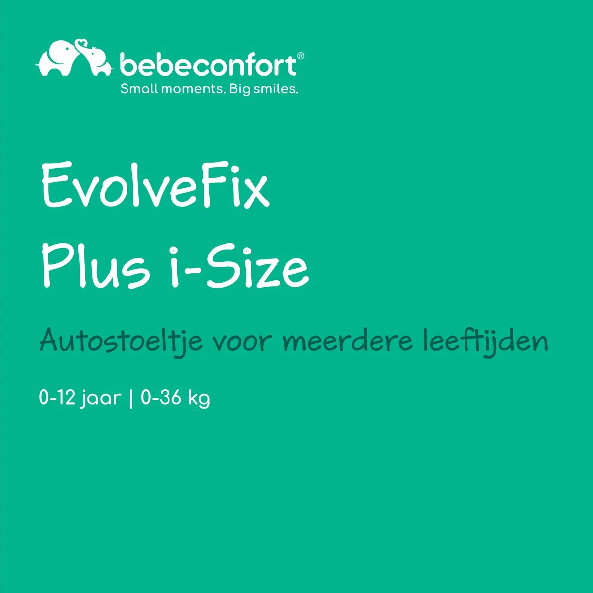 Bebeconfort EvolveFix Plus I-Size - Autostoel - Black Mist - Vanaf De Geboorte Tot 12 Jaar 4 Bebeconfort EvolveFix Plus I-Size - Autostoel - Black Mist - Vanaf De Geboorte Tot 12 Jaar - Afbeelding 2