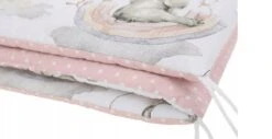 Bedbumper- Bedomrander- Olifant Wolf Ontwerp- 180x30cm -Babyproducten Korting Winkel 1200x615