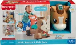 Fisher Price Fisher-Price Pony Loopvriendje - Looptrainer Baby - Bruin - Groen -Babyproducten Korting Winkel 1200x707