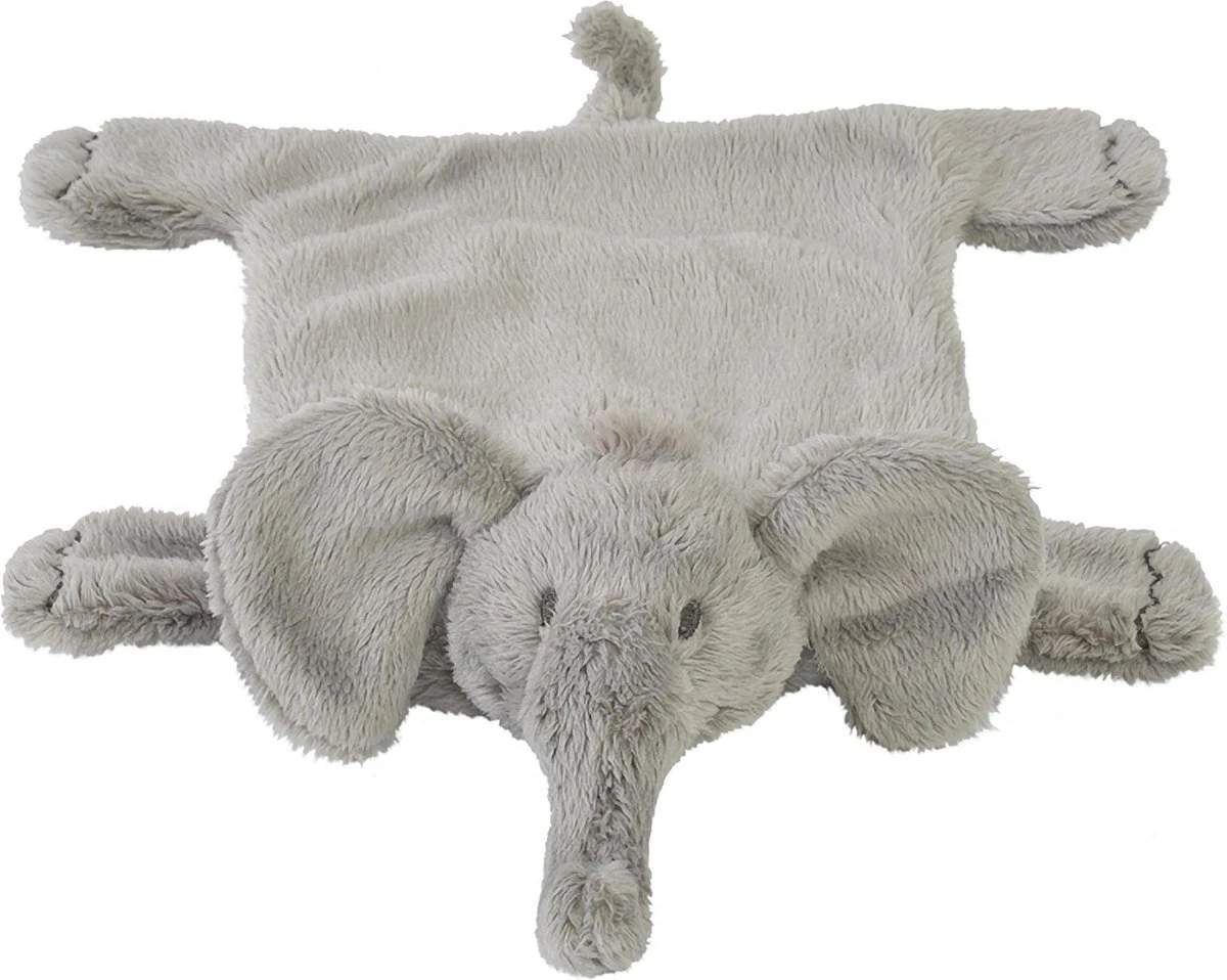 Happy Horse Olifant Elliot Knuffeldoekje - Grijs - Baby Cadeau 3 Happy Horse Olifant Elliot Knuffeldoekje - Grijs - Baby Cadeau