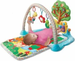 VTech Baby Dierenvriendjes Speelmat - Babygym - Interactief Speelgoed - 6 Tot 36 Maanden -Babyproducten Korting Winkel 1200x987 1