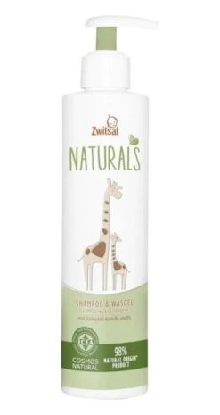 Zwitsal Naturals Shampoo&Wasgel 250ml -Babyproducten Korting Winkel 637x1200
