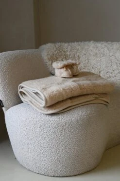 WOLLIES Amsterdam Ledikant Deken - Amandel - Merino Wol - 95 X 135 Cm -Babyproducten Korting Winkel 800x1200 36