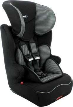 Nania - Racer ISOFIX - Meegroei Autostoel Groep 1 2 3 - Van 9 Tot 36 Kg - Donkergrijs -Babyproducten Korting Winkel 823x1200
