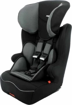 Nania - Racer ISOFIX - Meegroei Autostoel Groep 1 2 3 - Van 9 Tot 36 Kg - Donkergrijs -Babyproducten Korting Winkel 830x1200