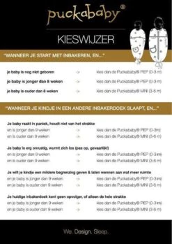 Puckababy Inbakerslaapzak Original Mini 3-6m - White Pucky -Babyproducten Korting Winkel 849x1200 1