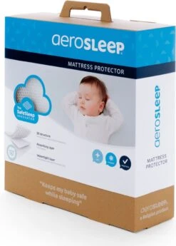 AeroSleep® Matrasbeschermer - Wieg - Chicco Next 2 Me - 83 X 50 Cm -Babyproducten Korting Winkel 859x1200