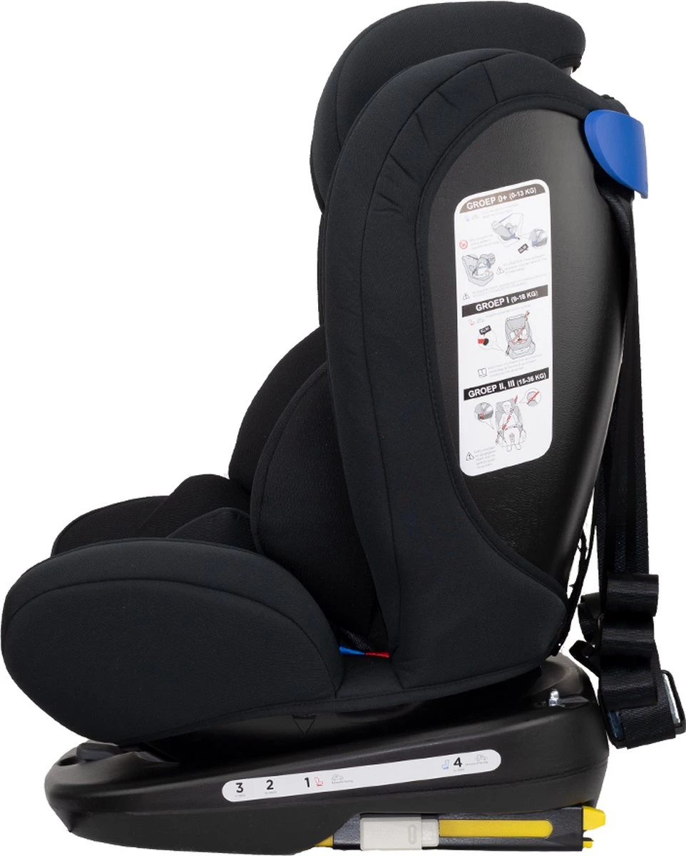 Autostoel Novi Baby® Goliath Premium 0-1-2-3 Isofix Rotation All Black 10 Autostoel Novi Baby® Goliath Premium 0-1-2-3 Isofix Rotation All Black - Afbeelding 8