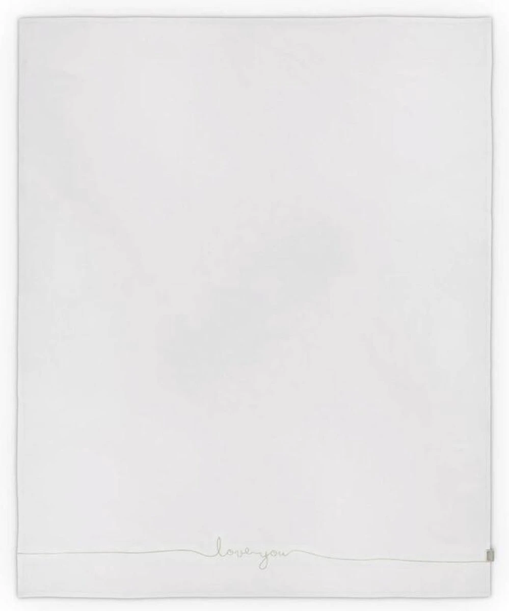 Jollein Baby Laken Wieg 75x100cm Love You - Nougat 14 Jollein Baby Laken Wieg 75x100cm Love You - Nougat - Afbeelding 12