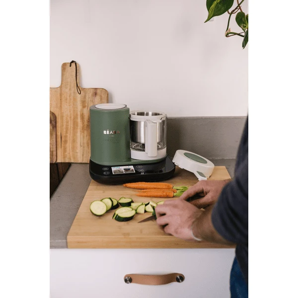 BEABA Keukenmachine Babycook Smart - Grijs-Groen 4 BEABA Keukenmachine Babycook Smart - Grijs-Groen - Afbeelding 2