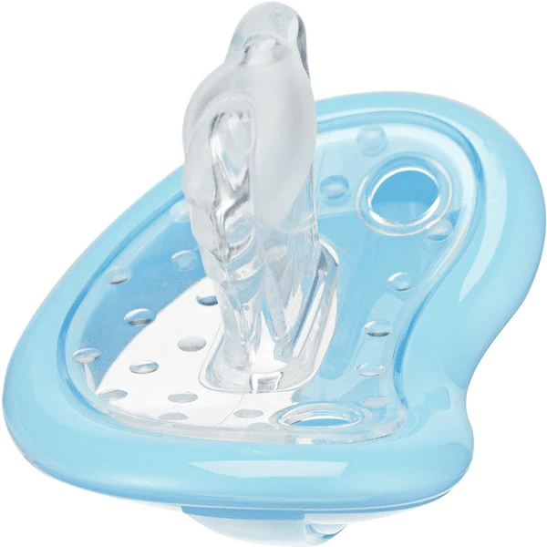 CURAPROX Baby Fopspeen Maat 0 Vanaf De 0e Maand In Blauw, Single 6 CURAPROX Baby Fopspeen Maat 0 Vanaf De 0e Maand In Blauw, Single - Afbeelding 4