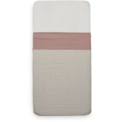 Jollein Wieglaken 75x100 Cm - Gerimpeld - Rozenhout -Babyproducten Korting Winkel jollein wieglaken 75x100 cm gerimpeld rozenhout a325165 3