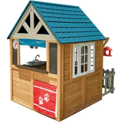 Kidkraft ® Playhouse Bungalow Aan Het Meer -Babyproducten Korting Winkel kidkraft playhouse bungalow aan het meer a415300 3