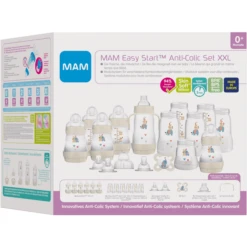 MAM Easy Start Anti-Colic XXL Flessenset, Olifant -Babyproducten Korting Winkel mam easy start anti colic xxl flessenset olifant a383067 3