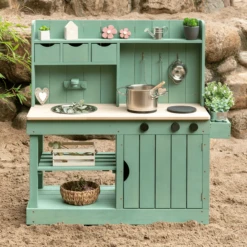 MUDDY BUDDY Buitenspeelkeuken "Explorer" Saliegroen 10 MUDDY BUDDY Buitenspeelkeuken "Explorer" Saliegroen -Babyproducten Korting Winkel muddy buddy buitenspeelkeuken explorer saliegroen a412341 3