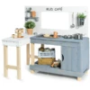 MUDDY BUDDY Speelkeuken Voor Buiten "Mud Café" Wit-wolkgrijs -Babyproducten Korting Winkel muddy buddy speelkeuken voor buiten mud cafe wit wolkgrijs a412715