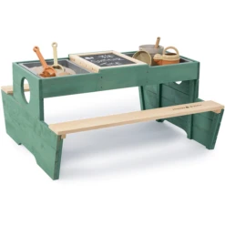 MUDDY BUDDY Speeltafel "Creator" Naturel Salie -Babyproducten Korting Winkel muddy buddy speeltafel creator naturel salie a412389 2