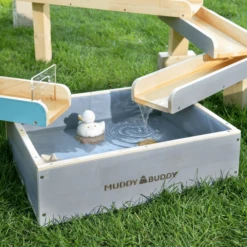 MUDDY BUDDY Waterbaan "Aqua Traveller" Naturel-wolkengrijs-petrol -Babyproducten Korting Winkel muddy buddy waterbaan aqua traveller naturel wolkengrijs petrol a412418 4