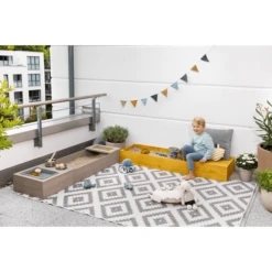 MUDDY BUDDY Zandbak "Flexy Style " Warm Grijs-oker 11 MUDDY BUDDY Zandbak "Flexy Style " Warm Grijs-oker -Babyproducten Korting Winkel muddy buddy zandbak flexy style warm grijs oker a412733 4