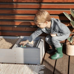MUDDY BUDDY Zandbak "Space Saver" Warm Grijs -Babyproducten Korting Winkel muddy buddy zandbak space saver warm grijs a412568 3