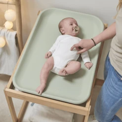 Nattou Siliconen Aankleedkussen Groen PU Schuim -Babyproducten Korting Winkel nattou siliconen aankleedkussen groen pu schuim a367384 3