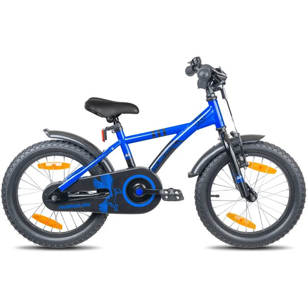 PROMETHEUS BICYCLES ® Kinderfiets 16", Blauw Zwart Met Zijwieltjes 6 PROMETHEUS BICYCLES ® Kinderfiets 16", Blauw Zwart Met Zijwieltjes - Afbeelding 4