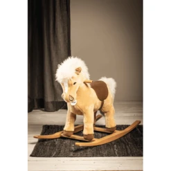 STEIFF Hobbelpaard „Pony Franzi“ 70 Cm Blond -Babyproducten Korting Winkel steiff hobbelpaard pony franzi 70 cm blond a039654 4