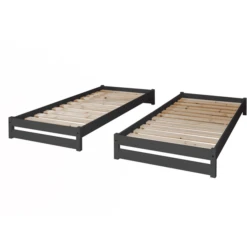 TiCAA Stapelligstoel Nadine 90 X 200 Cm Grenen Antraciet 10 TiCAA Stapelligstoel Nadine 90 X 200 Cm Grenen Antraciet -Babyproducten Korting Winkel ticaa stapelligstoel nadine 90 x 200 cm grenen antraciet a327489 3